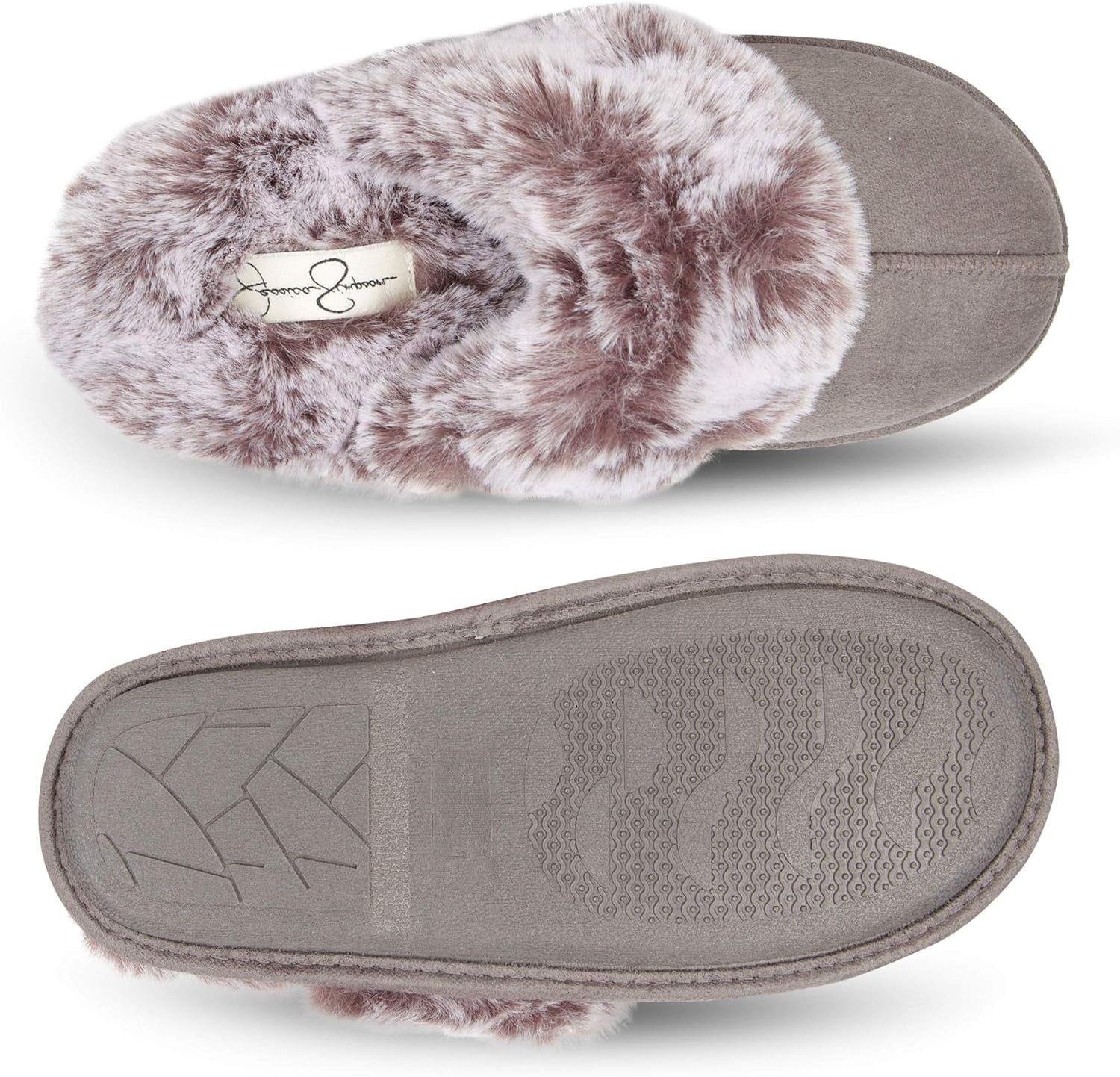 Women'S Comfy Faux Fur Memory Foam Slippers
