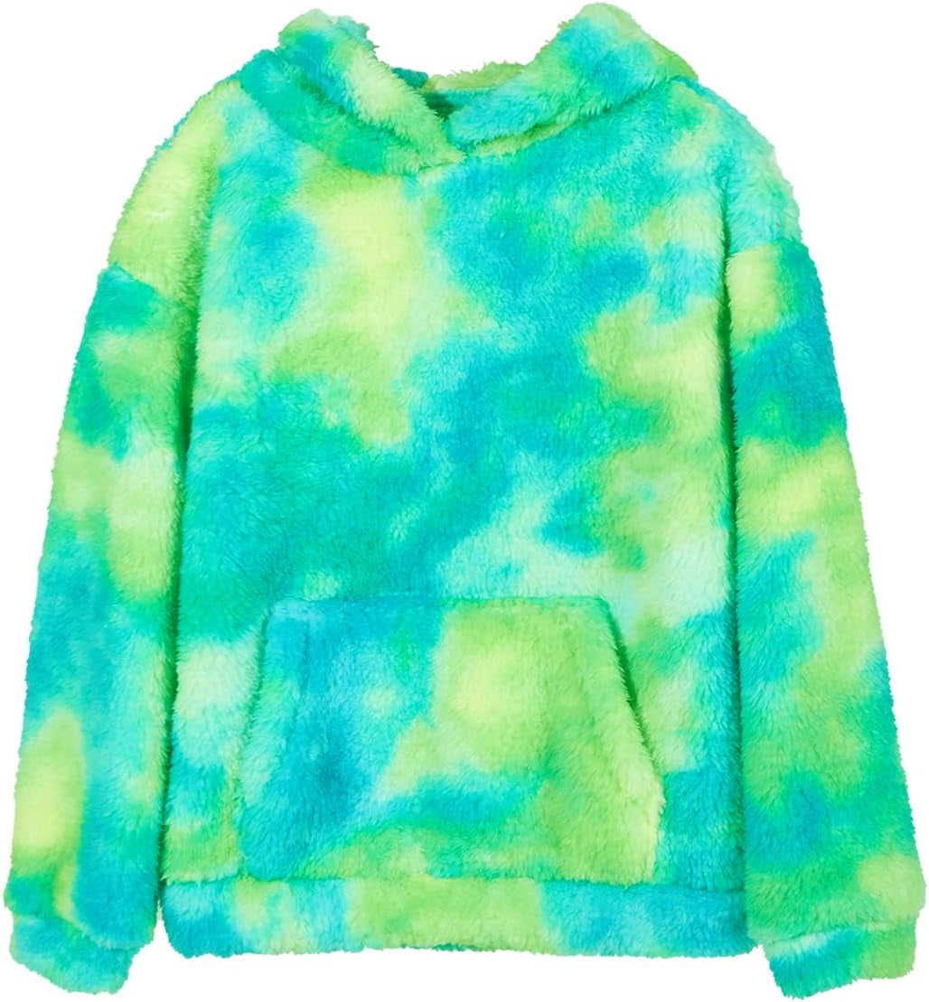 Boys Girls Sherpa Hoodies Fleece Hoodie Pullover Outfits for Kids